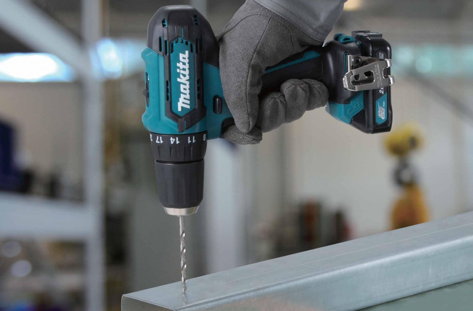מברגה מקדחה מקצועית נטענת מקיטה MAKITA HP333DWAX1 HP333D